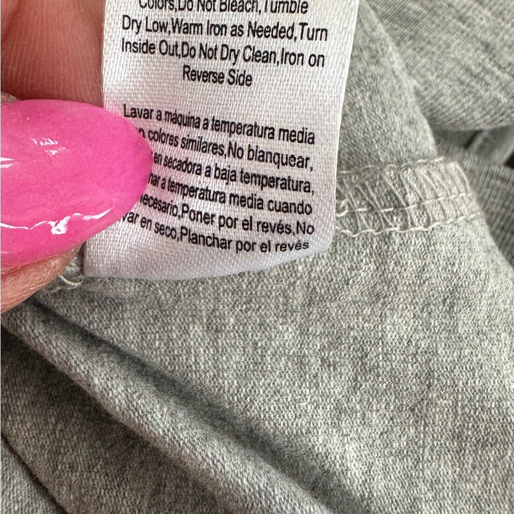 VENUS Heather Gray Ruched Tank Top - Picture 6 of 6